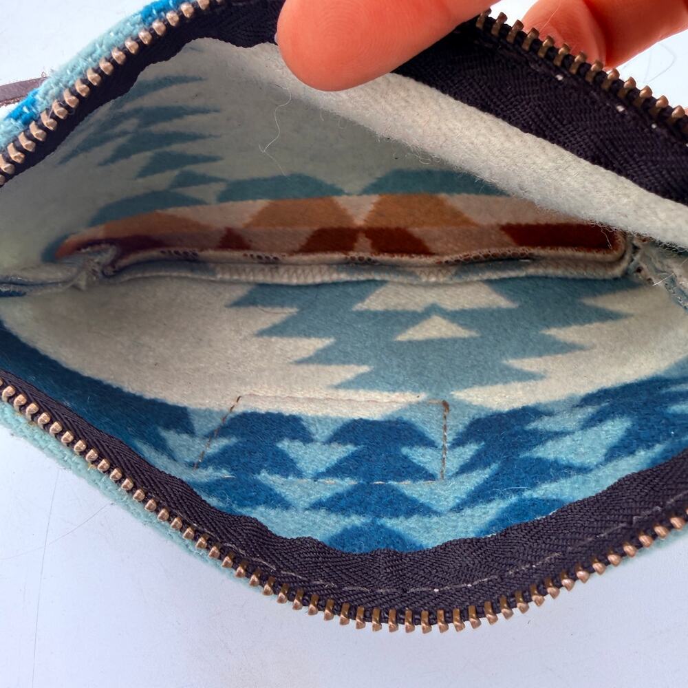 RH|MT Pendleton Wool Mini Zip Pouch - Picture 4 of 4